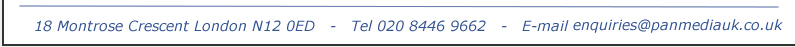 18 Montrose Crescent London N12 0ED Tel 02084469662